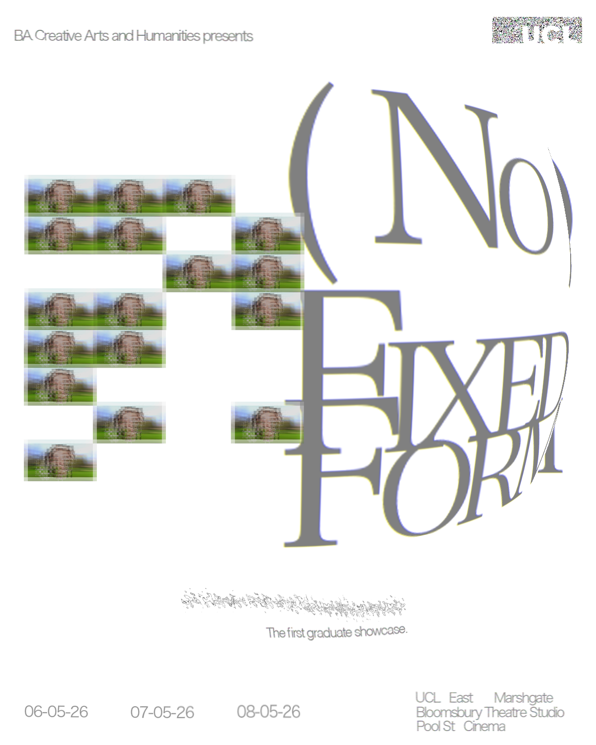 No Fixed Form marketing material 1