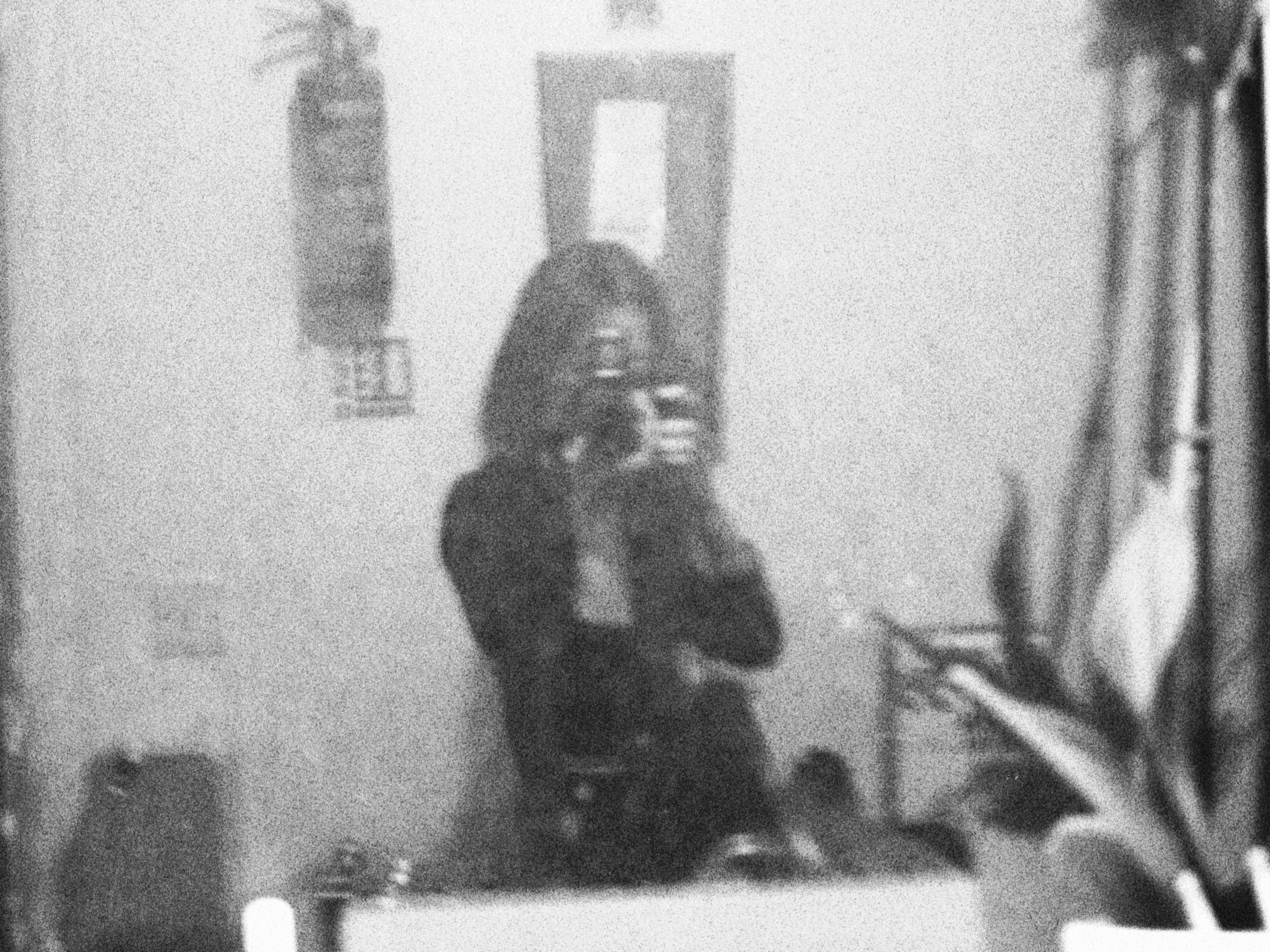 Black and white portrait associated with ROTGRL